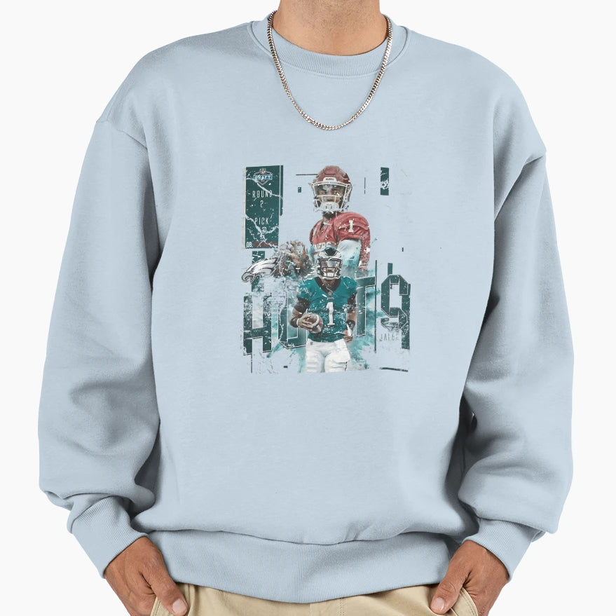 American Football Quarterback 1 Sweatshirt - Unique Graphic Unisex - T-Shirt, Sweatshirt, Hoodie
