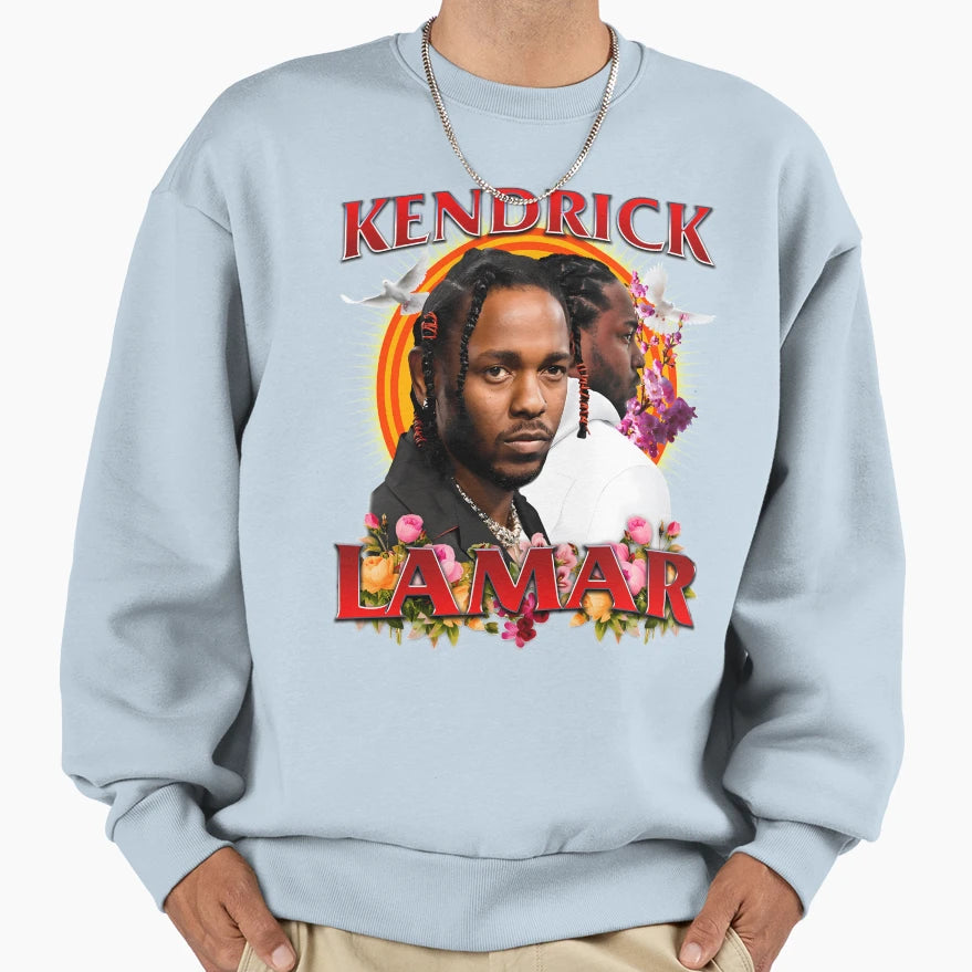Kendrick Lamar Sweatshirt - Custom Art Print Unisex - T-Shirt, Sweatshirt, Hoodie