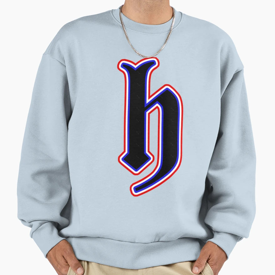 Hajduk H Old English Sweatshirt - Novelty Apparel for Adults - T-Shirt, Sweatshirt, Hoodie