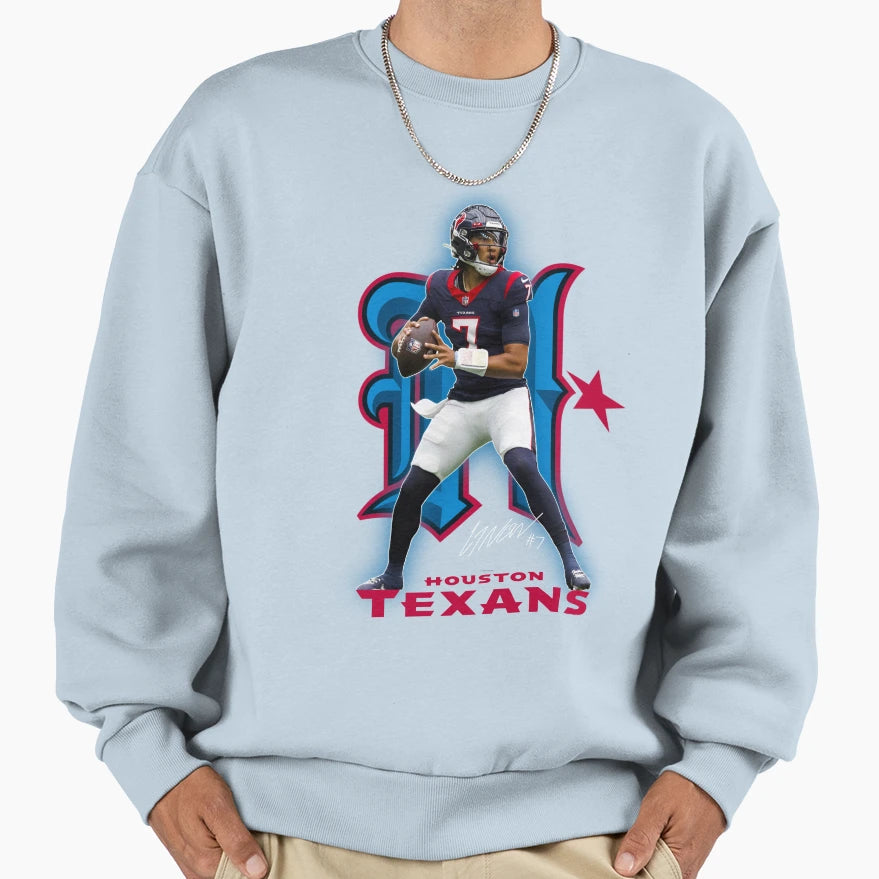 Cj Stroud Sweatshirt - Unique Graphic Men Women - T-Shirt, Sweatshirt, Hoodie