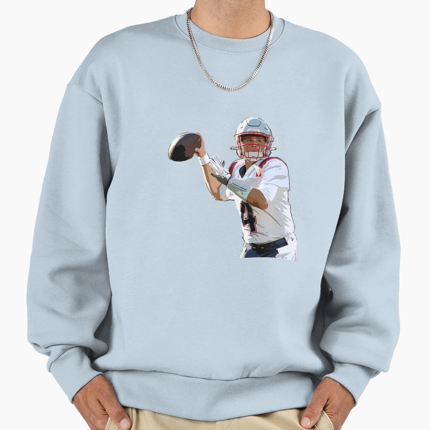 Bailey Zappe Sweatshirt - Streetwear Style Unisex - T-Shirt, Sweatshirt, Hoodie