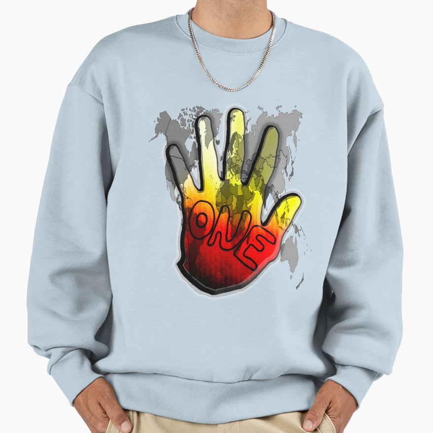 One Love Sweatshirt - Unique Graphic Unisex - T-Shirt, Sweatshirt, Hoodie