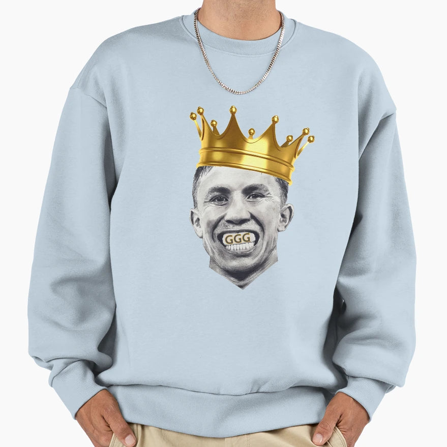 Gennady Ggg Golovkin Middleweight King Sweatshirt - Streetwear Style Unisex - T-Shirt, Sweatshirt, Hoodie