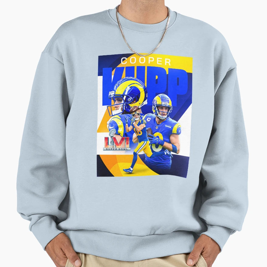 Cooper Kupp Sweatshirt - Trendy Graphic Men Women - T-Shirt, Sweatshirt, Hoodie