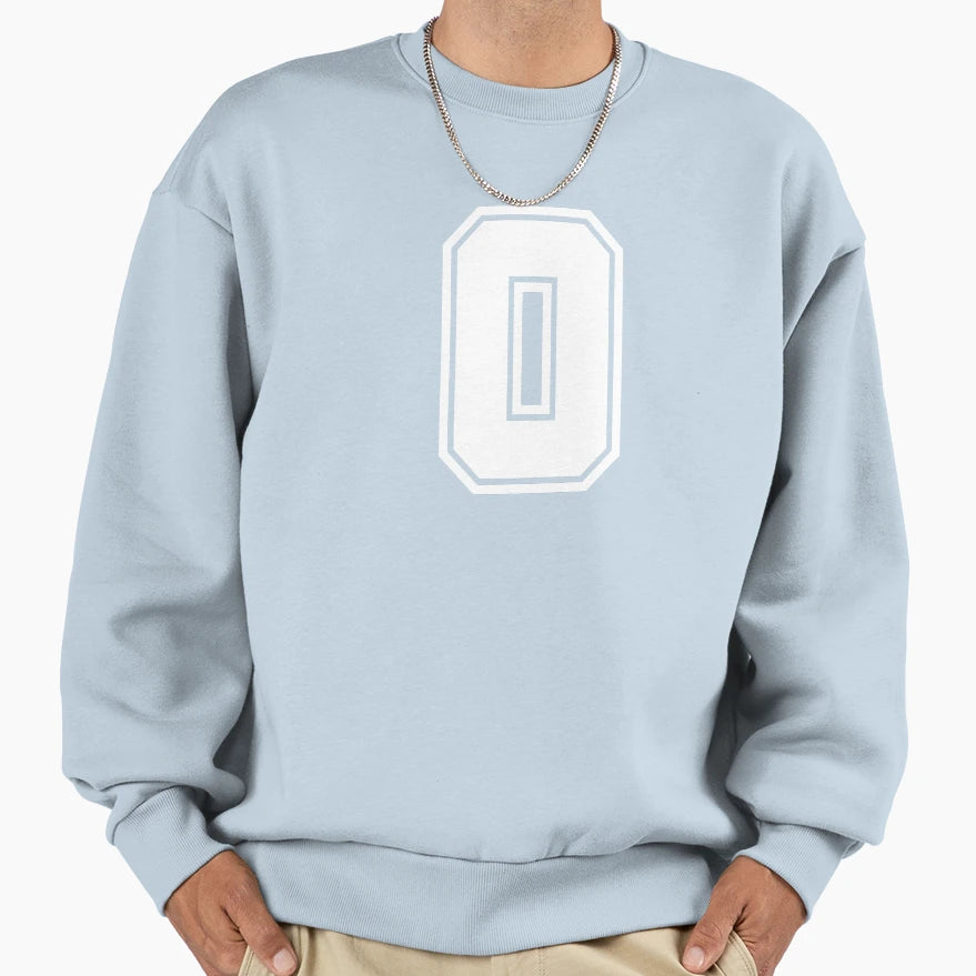 Letter O Sweatshirt - Trendy Graphic Men Women - T-Shirt, Sweatshirt, Hoodie