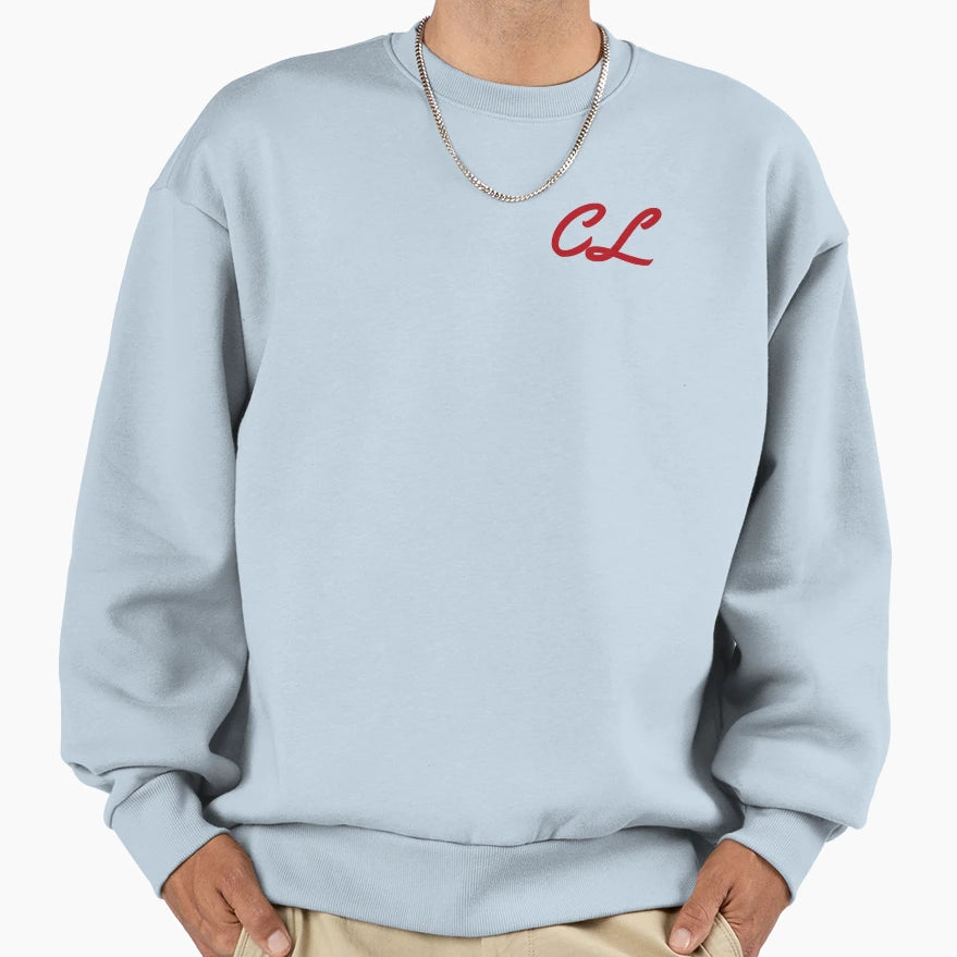 Cl Automotive Logo Grid Pattern Sweatshirt - Novelty Apparel Unisex - T-Shirt, Sweatshirt, Hoodie