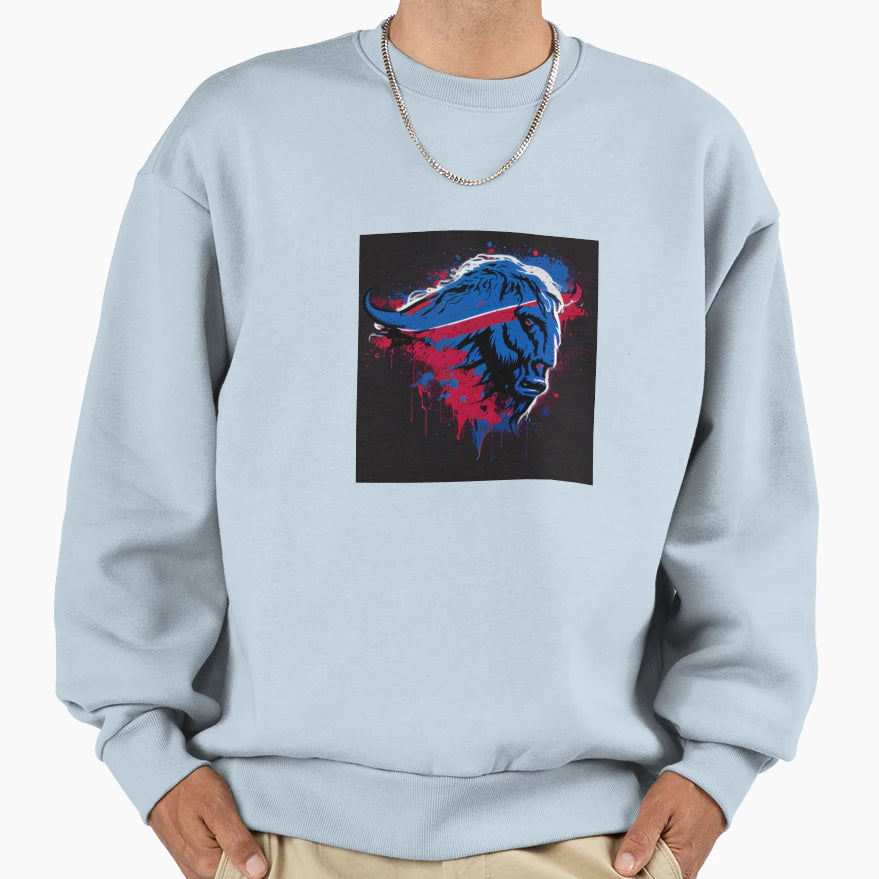 Buffalo Bills 3 Sweatshirt - Fun Novelty Design Men Women - T-Shirt, Sweatshirt, Hoodie