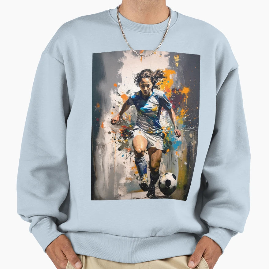 Sports Portraits Sweatshirt - Aesthetic Graphic for Adults - T-Shirt, Sweatshirt, Hoodie