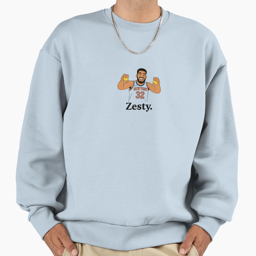 Karl Anthony Towns Zesty King Sweatshirt - Novelty Apparel Unisex - T-Shirt, Sweatshirt, Hoodie
