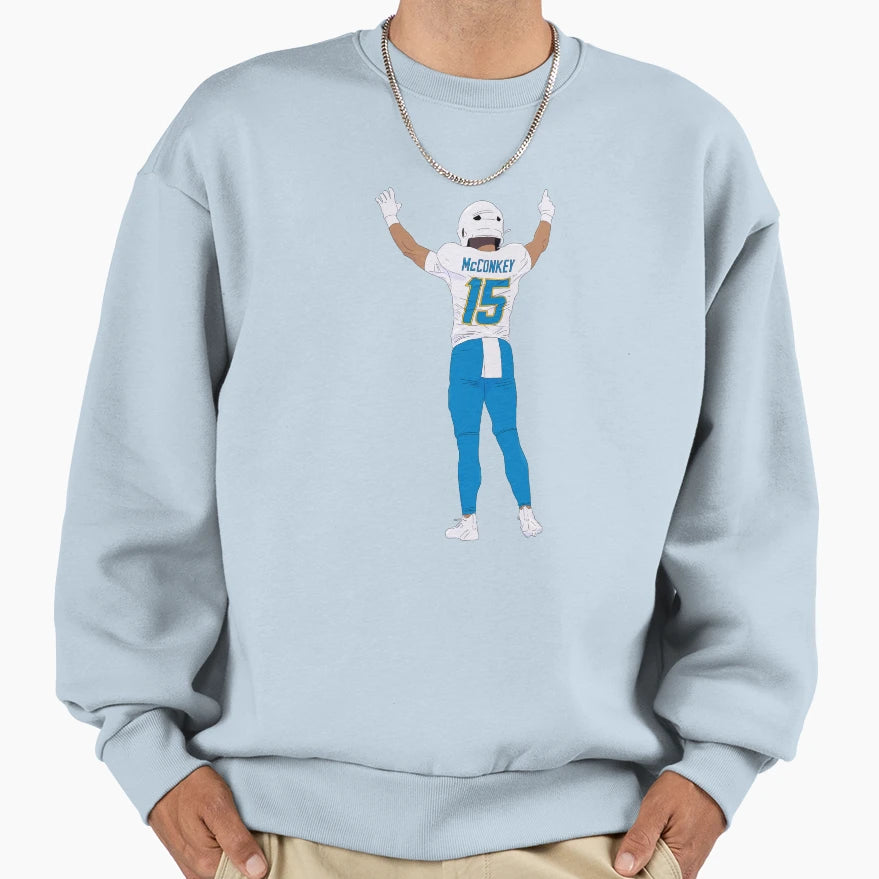 Ladd Mcconkey Celebrating Sweatshirt - Custom Art Print Unisex - T-Shirt, Sweatshirt, Hoodie