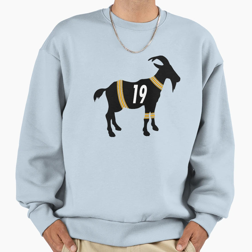Juju Smith Schuster Goat Sweatshirt - Unique Graphic for Adults - T-Shirt, Sweatshirt, Hoodie