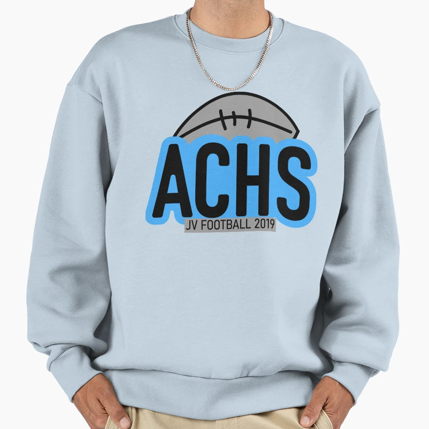 Achs Jv Football Sweatshirt - Graphic Print for Adults - T-Shirt, Sweatshirt, Hoodie