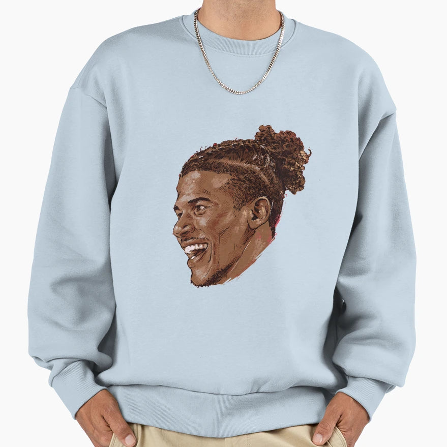 Jalen Green Portrait Sweatshirt - Casual Everyday Wear Men Women - T-Shirt, Sweatshirt, Hoodie