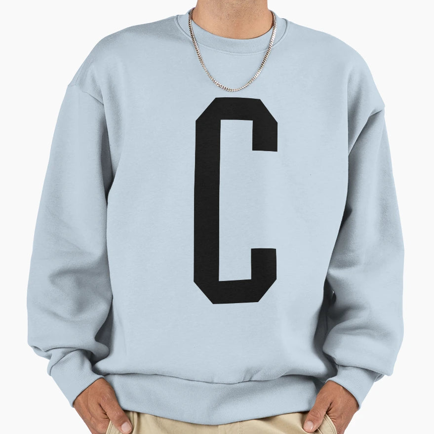 Letter C T-Shirt - Unique Graphic for Adults - T-Shirt, Sweatshirt, Hoodie