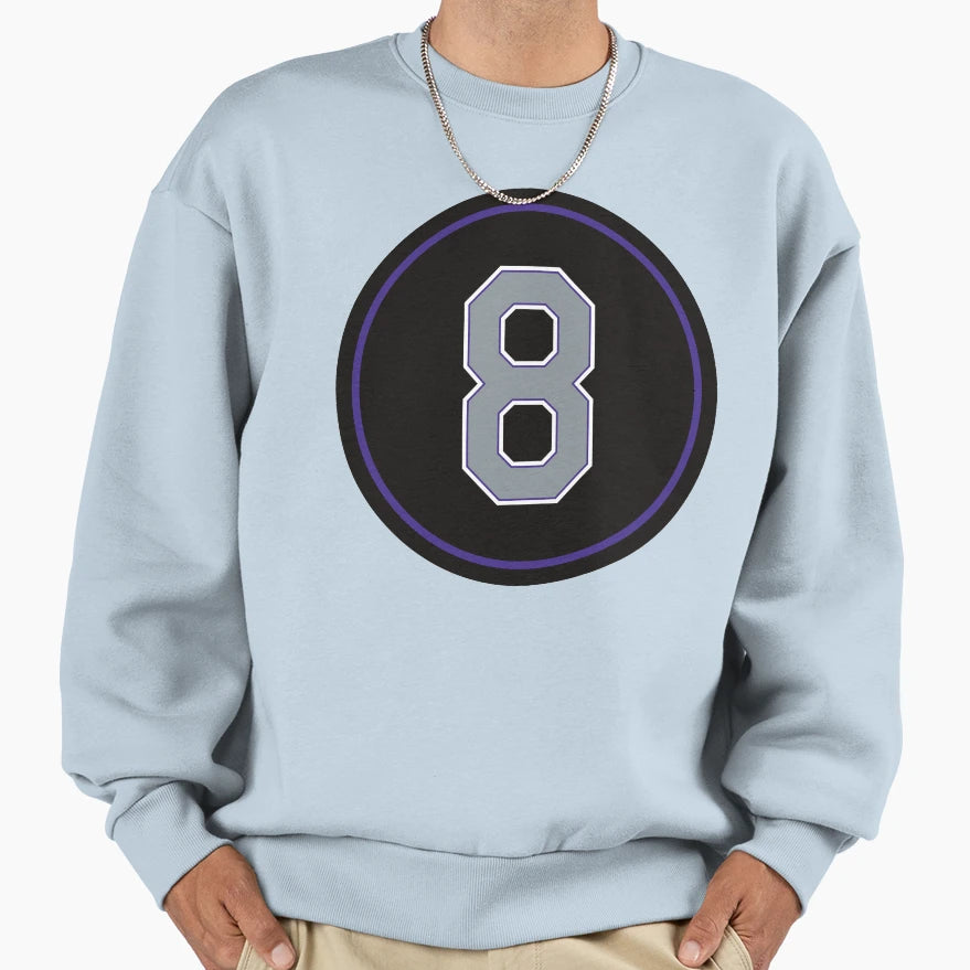 Josh Fuentes 8 Jersey Number Sweatshirt - Casual Everyday Wear Unisex - T-Shirt, Sweatshirt, Hoodie