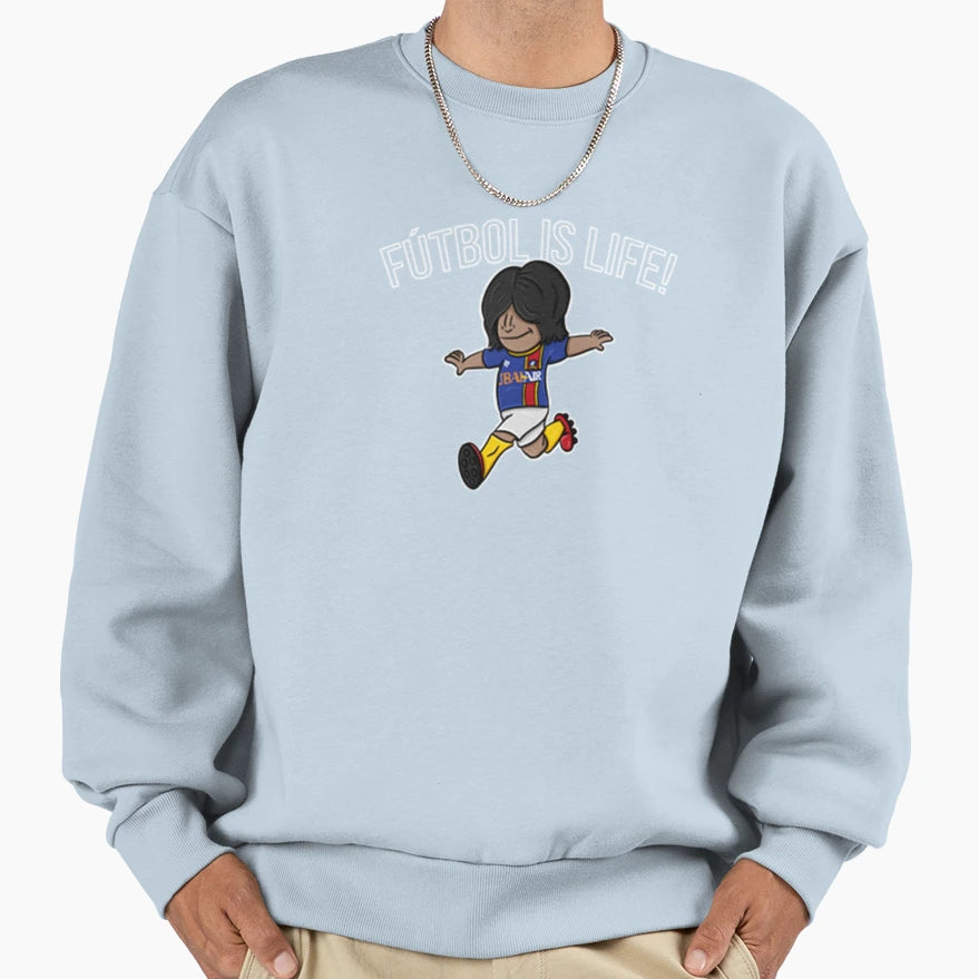 Futbol Is Life Sweatshirt - Casual Everyday Wear for Adults - T-Shirt, Sweatshirt, Hoodie
