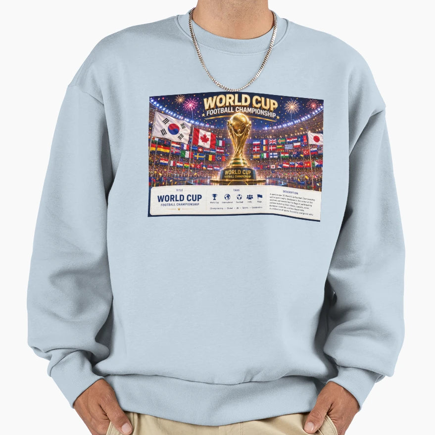 Global Soccer Celebration 2026 United Sweatshirt - Unique Graphic Unisex - T-Shirt, Sweatshirt, Hoodie