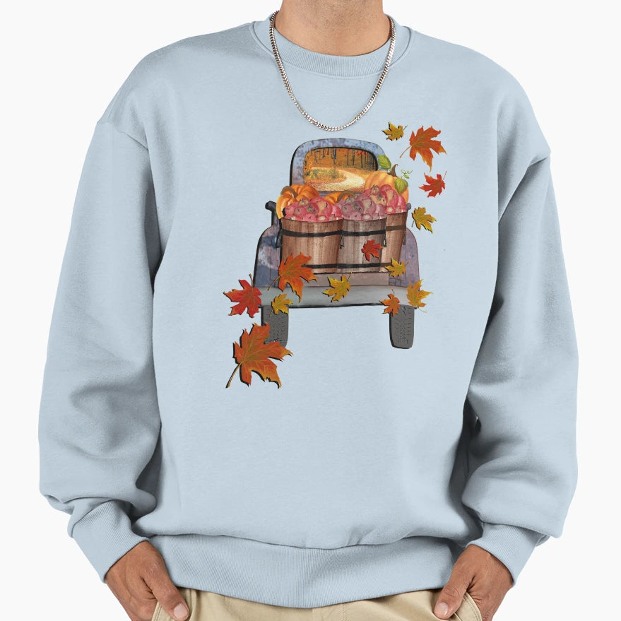 Fall Feels Country Autumn Sweatshirt - Custom Art Print Unisex - T-Shirt, Sweatshirt, Hoodie