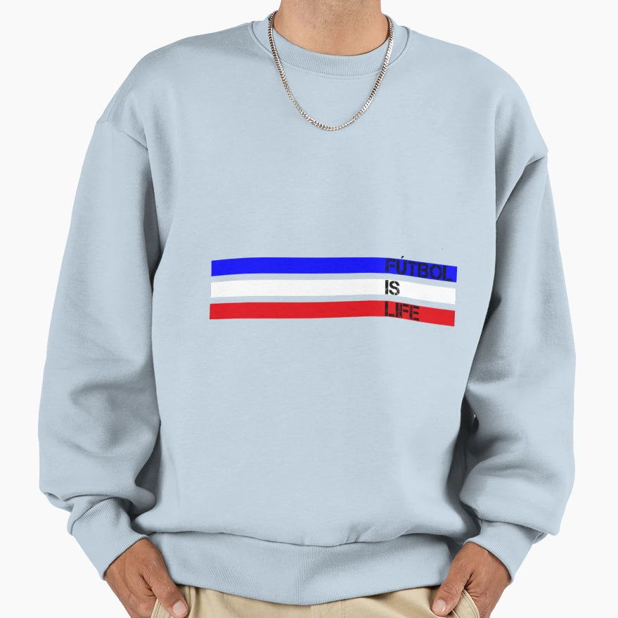 Futbol Is Life T-Shirt - Trendy Graphic for Adults - T-Shirt, Sweatshirt, Hoodie