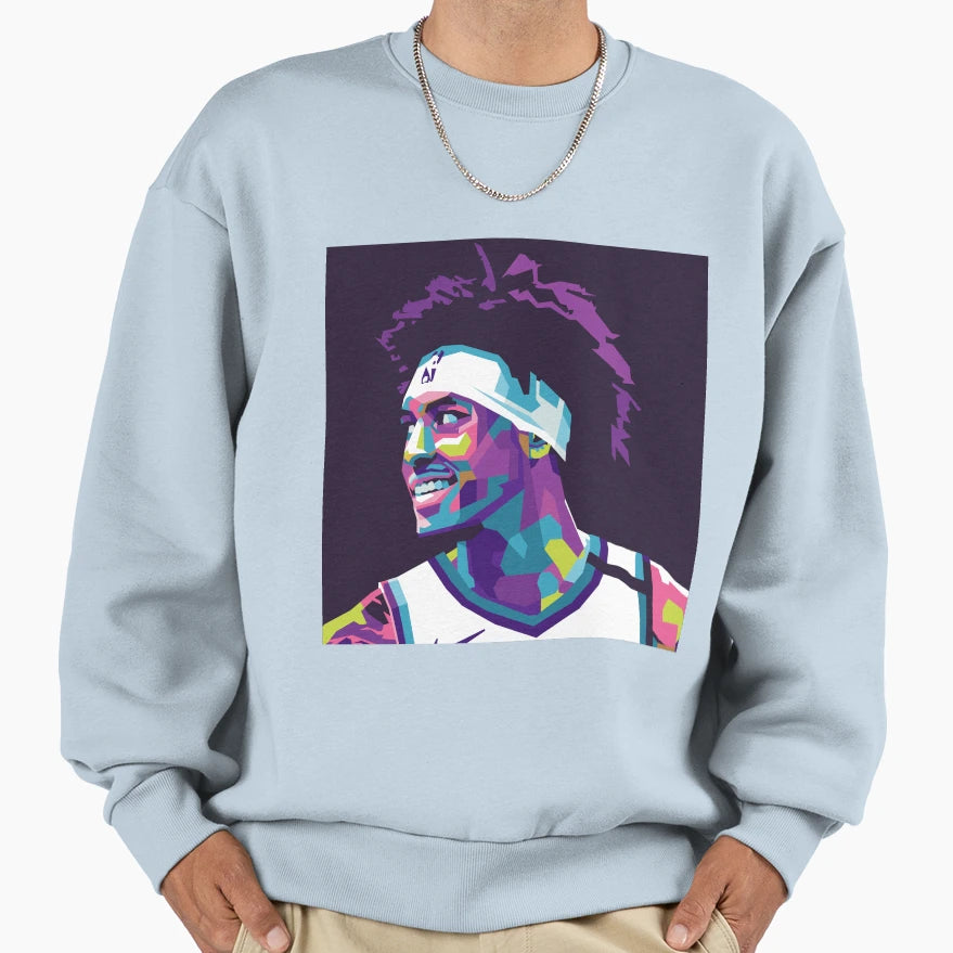 Kelly Oubre Pop Art Sweatshirt - Novelty Apparel Men Women - T-Shirt, Sweatshirt, Hoodie