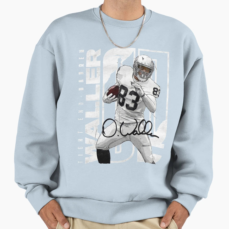 Darren Waller Png T-Shirt - Casual Everyday Wear Unisex - T-Shirt, Sweatshirt, Hoodie