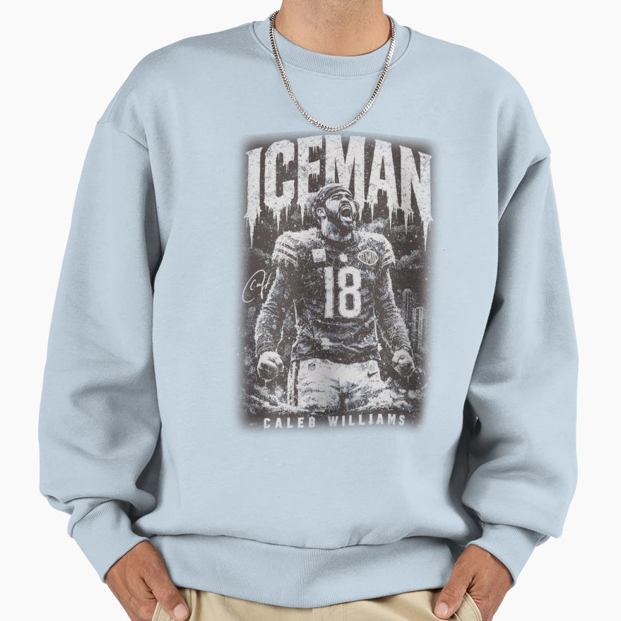 CW Iceman Game Day Football Sweatshirt - Minimalist Print Men Women - T-Shirt, Sweatshirt, Hoodie