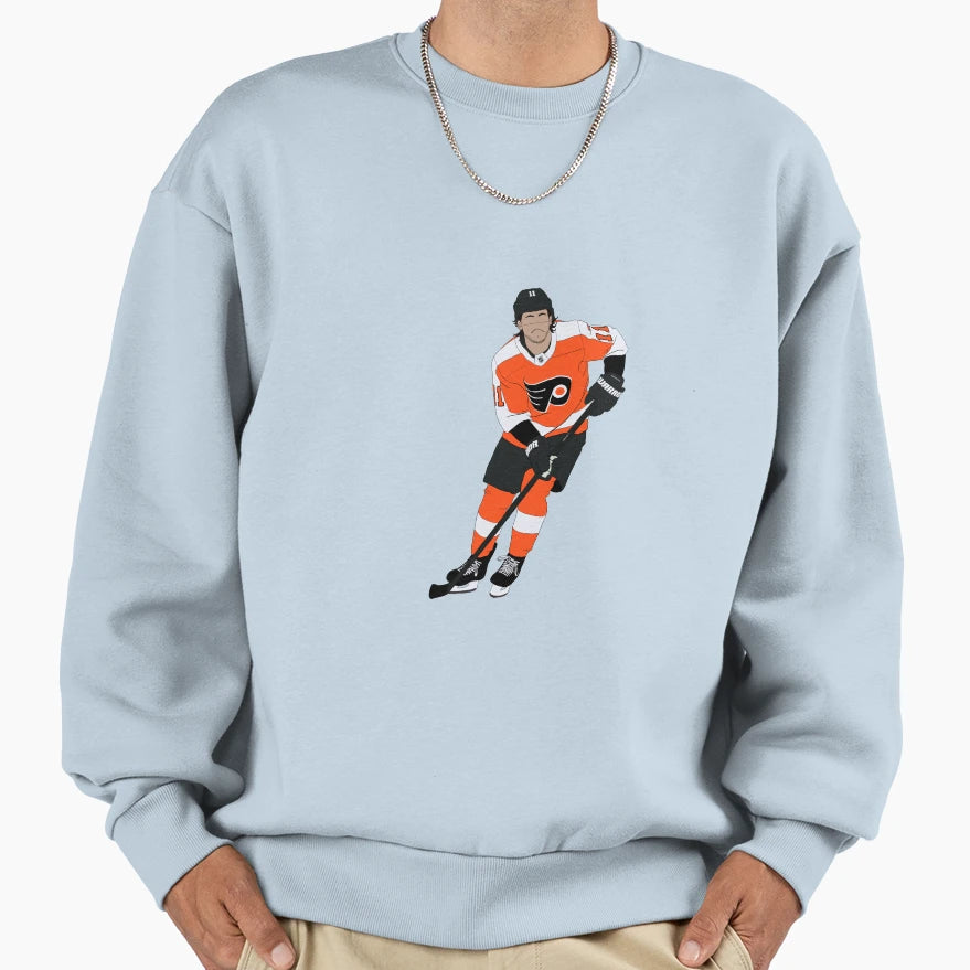 Travis Konecny Sweatshirt - Streetwear Style Men Women - T-Shirt, Sweatshirt, Hoodie