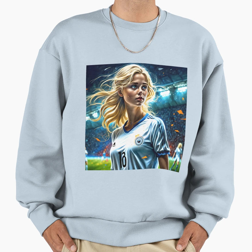 Football Footballer 2 Sweatshirt - Graphic Print for Adults - T-Shirt, Sweatshirt, Hoodie