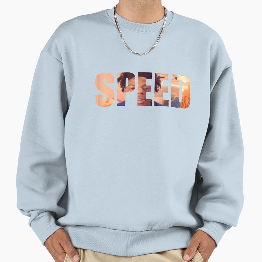 Ishowspeed Sweatshirt - Custom Art Print Unisex - T-Shirt, Sweatshirt, Hoodie