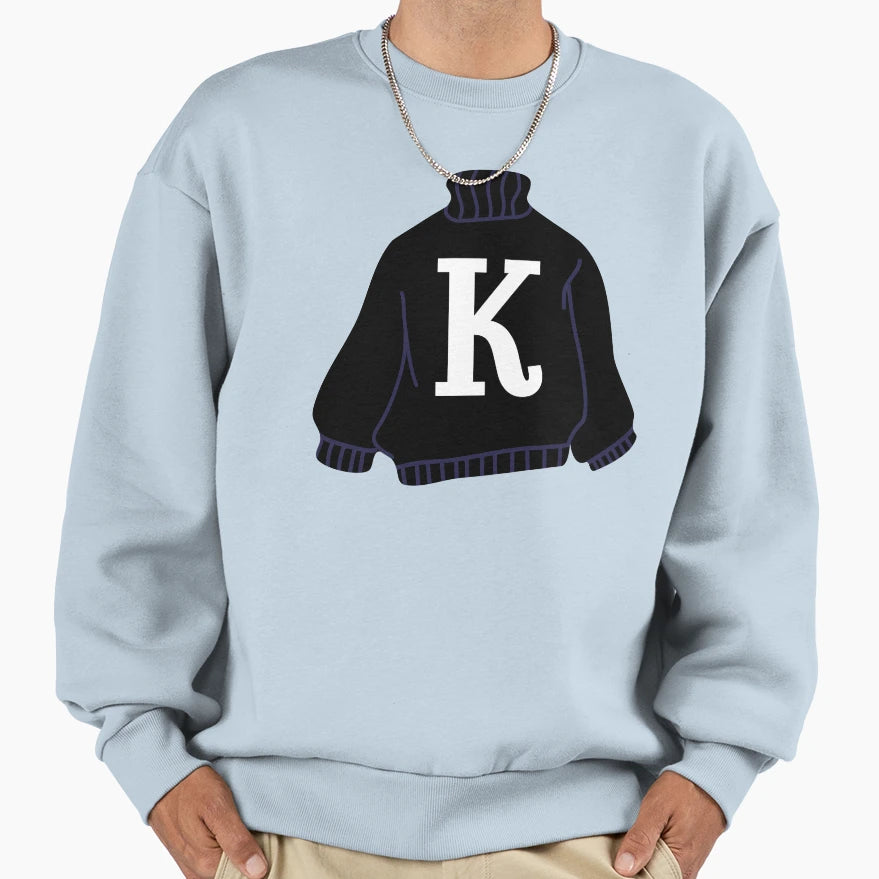Letter Sweatshirt - Novelty Apparel Unisex - T-Shirt, Sweatshirt, Hoodie