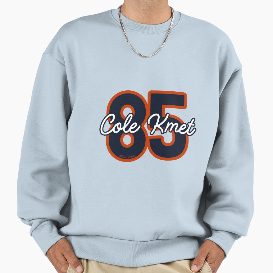 Cole Kmet 85 Sweatshirt - Minimalist Print Men Women - T-Shirt, Sweatshirt, Hoodie