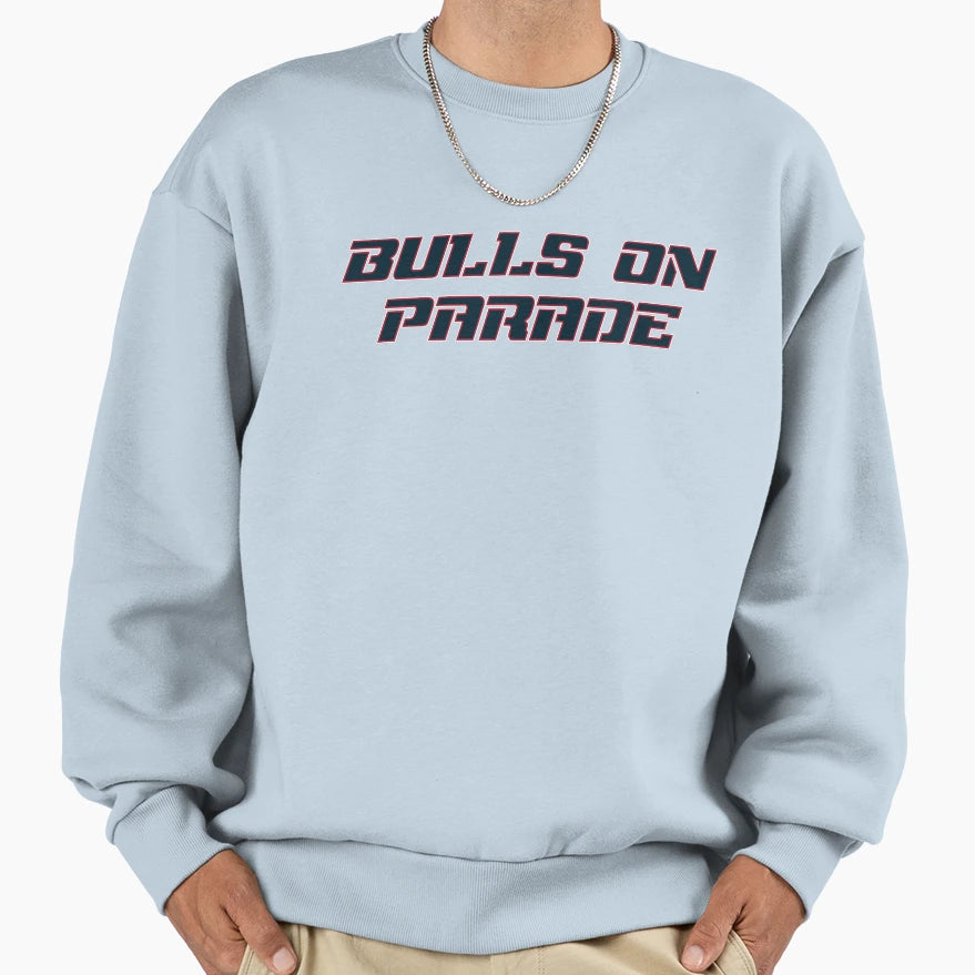 Bulls Parade Houston Texans American Sweatshirt - Novelty Apparel Unisex - T-Shirt, Sweatshirt, Hoodie
