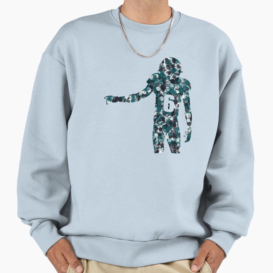 Splatter Smith Sweatshirt - Graphic Print Unisex - T-Shirt, Sweatshirt, Hoodie