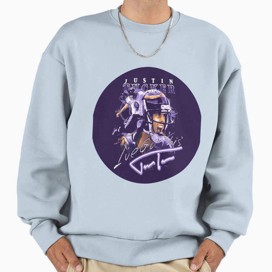Justin Tucker Sweatshirt - Streetwear Style Unisex - T-Shirt, Sweatshirt, Hoodie