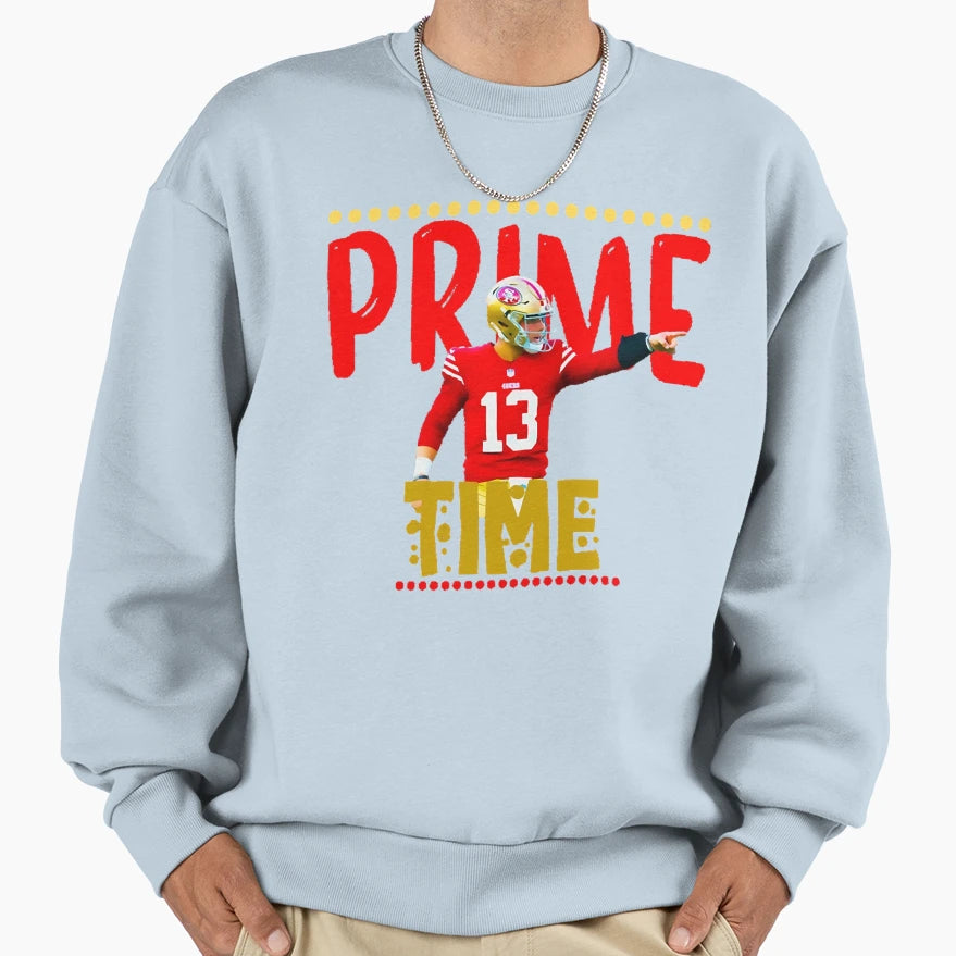 Purdy Prime Time Sweatshirt - Custom Art Print for Adults - T-Shirt, Sweatshirt, Hoodie
