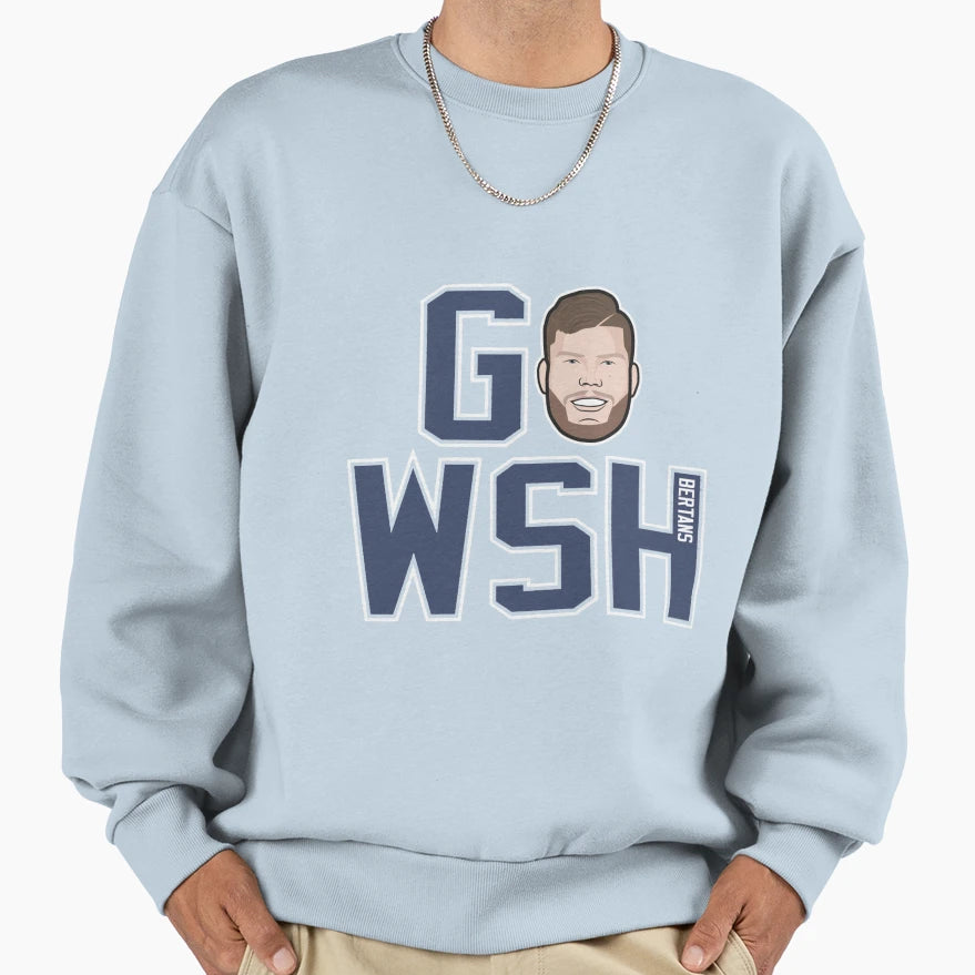 Davis Bertans Go Sweatshirt - Custom Art Print Unisex - T-Shirt, Sweatshirt, Hoodie
