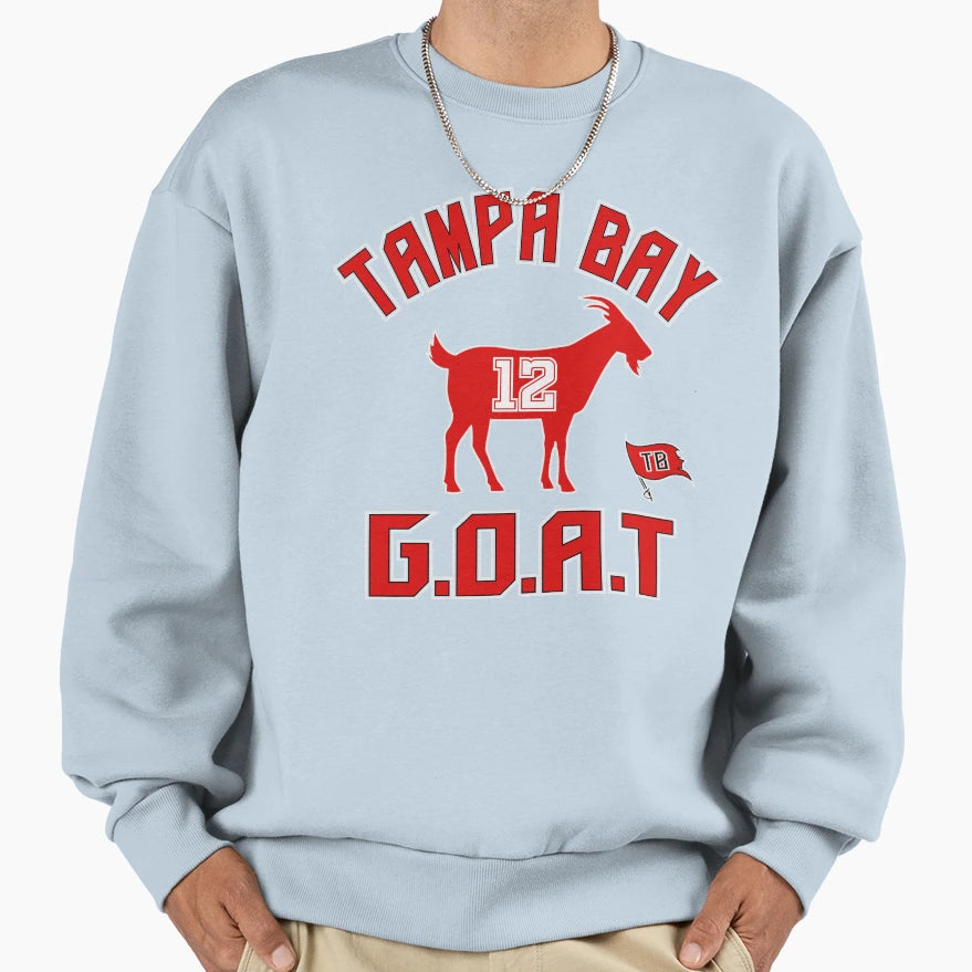 Tampa Bay Football Goat Buccaneer Sweatshirt - Custom Art Print for Adults - T-Shirt, Sweatshirt, Hoodie