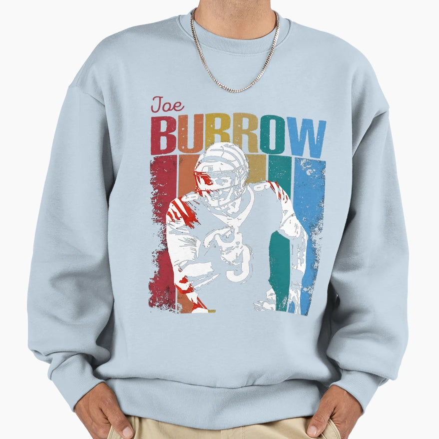 American Football Quarterback Sweatshirt - Trendy Graphic Men Women - T-Shirt, Sweatshirt, Hoodie