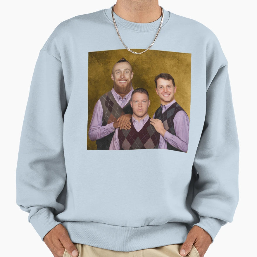 CM GK Brock Prudy Step Brothers Sweatshirt - Custom Art Print for Adults - T-Shirt, Sweatshirt, Hoodie