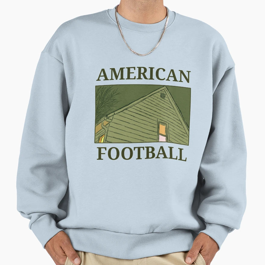 American Football Sweatshirt - Minimalist Print for Adults - T-Shirt, Sweatshirt, Hoodie