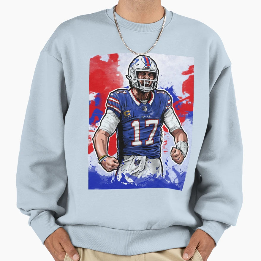 Allen Flex Sweatshirt - Custom Art Print for Adults - T-Shirt, Sweatshirt, Hoodie