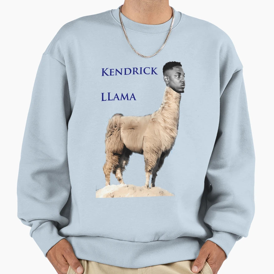 Kendrick Llama Sweatshirt - Streetwear Style Unisex - T-Shirt, Sweatshirt, Hoodie