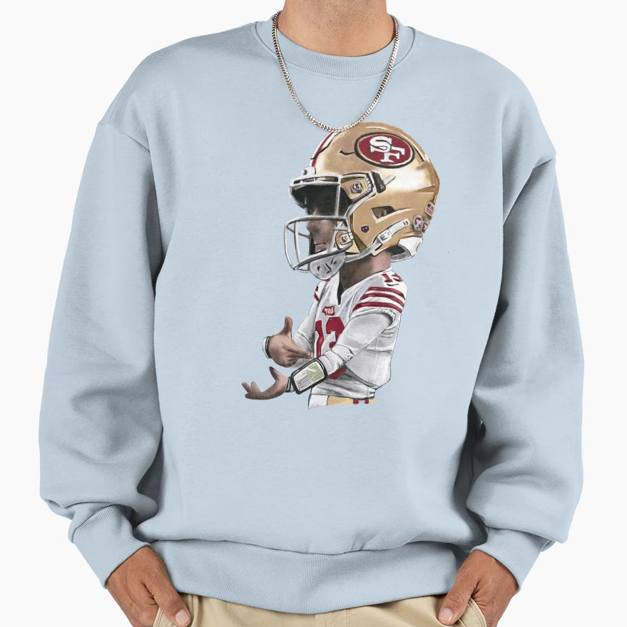 San Francisco 49Ers Quarterback BP Sweatshirt - Streetwear Style Unisex - T-Shirt, Sweatshirt, Hoodie