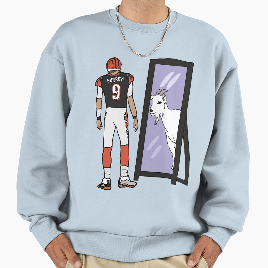 JB Mirror Goat Sweatshirt - Aesthetic Graphic for Adults - T-Shirt, Sweatshirt, Hoodie