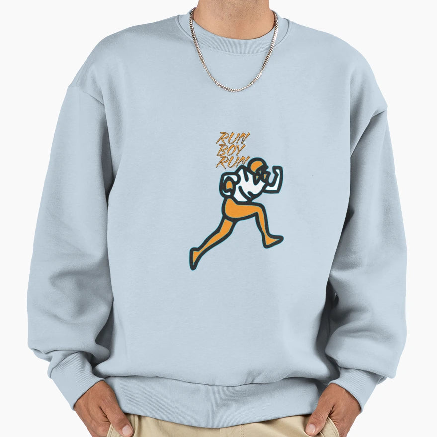 Run Run Sweatshirt - Unique Graphic for Adults - T-Shirt, Sweatshirt, Hoodie