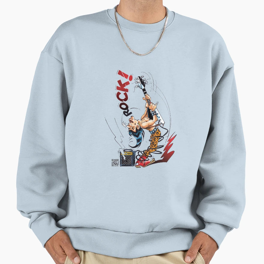 Rock Sweatshirt - Graphic Print Men Women - T-Shirt, Sweatshirt, Hoodie