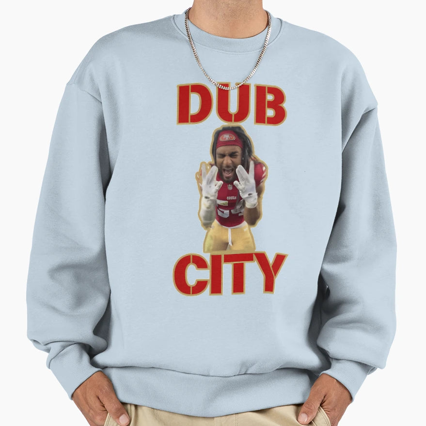 FW Dub City Sweatshirt - Minimalist Print for Adults - T-Shirt, Sweatshirt, Hoodie
