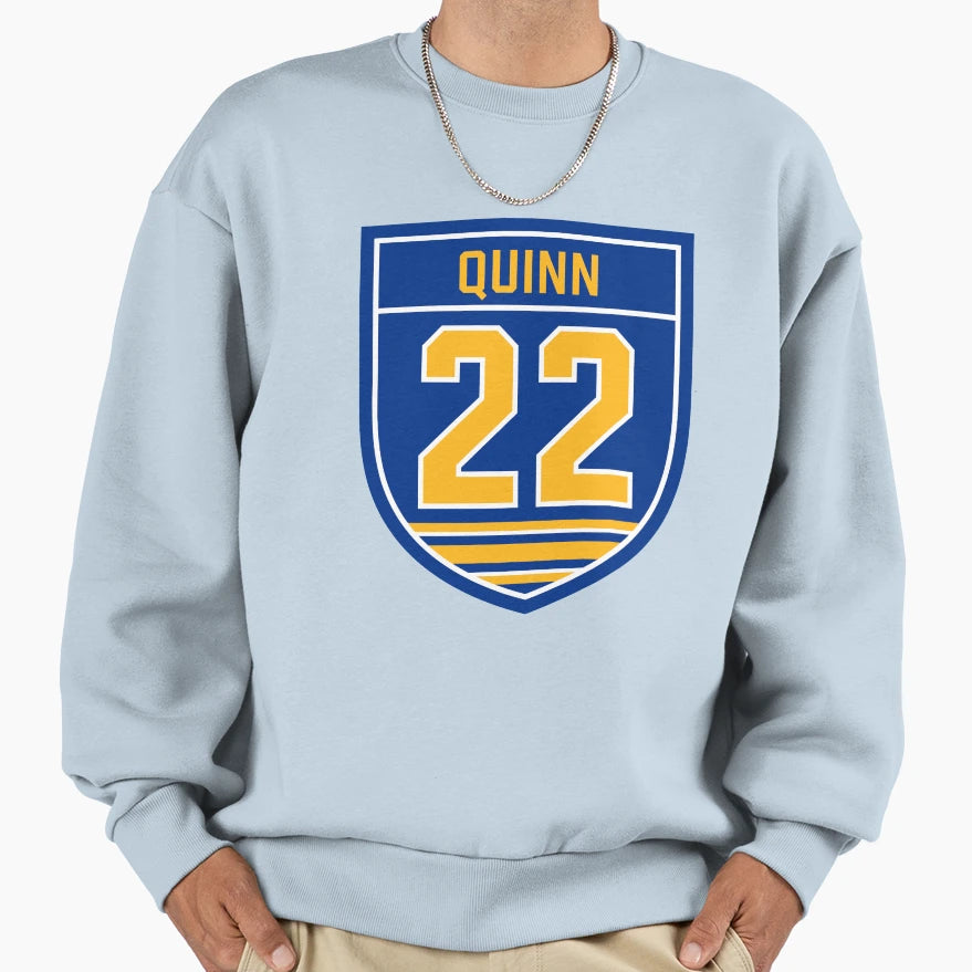 Jack Quinn 22 Emblem Sweatshirt - Aesthetic Graphic Men Women - T-Shirt, Sweatshirt, Hoodie