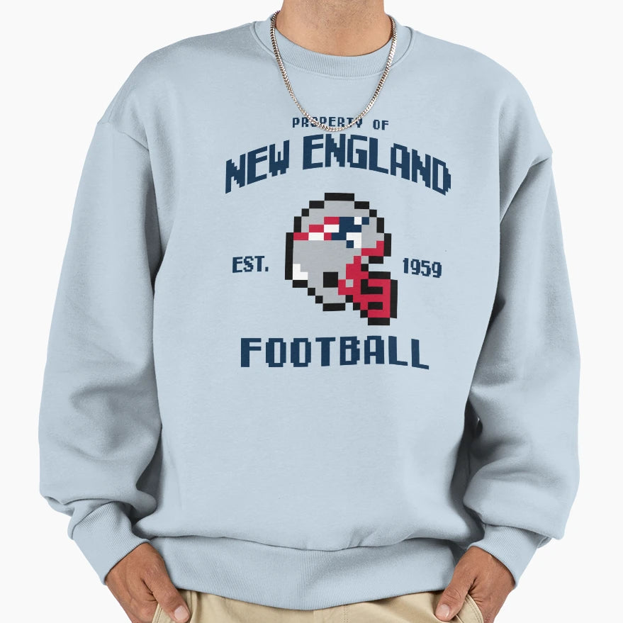 Property New England Patriots Sweatshirt - Casual Everyday Wear Men Women - T-Shirt, Sweatshirt, Hoodie