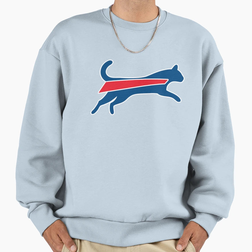 Cat Bills Sweatshirt - Graphic Print Unisex - T-Shirt, Sweatshirt, Hoodie